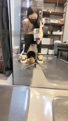 图片[6]_【伊楠】健身女神S-运动鞋暴力踢踹_绳艺资源网