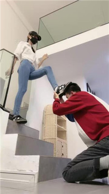 图片[8]-美娜格格】白短靴&AJ全体重踩地毯-绳艺资源网